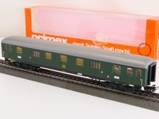 Märklin 4196 Primex D Train Baggage Car Tin Car Light! Beautiful! OVP 1704-21-04