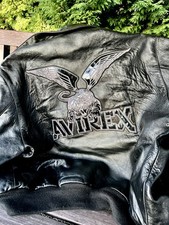 Avirex Lederjacke flying Tiger Speed Tiger x-Large Black