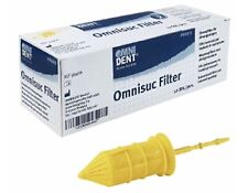 Omnisuc Filter Absauganlage 39 Stück Einwegfiltersieb gelb 99466 OmniDent NEU