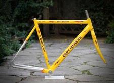 Eddy Merckx Alu Team Alloy Frame Time Carbon Fork / 52 cm / Yellow