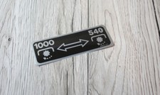 IHC Zapfwellengeschwindigkeit