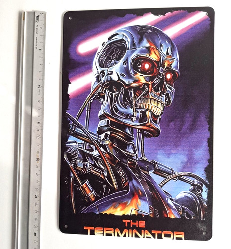 Terminator blechschild blech - terminator,