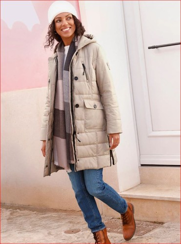 Mantel beige damen - mantel, 40