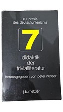 Peter Nusser: Didaktik Trivialliteratur Deutschunterricht Buch Metzler