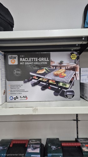 Raclette grill 3in1 mit granit - mit,