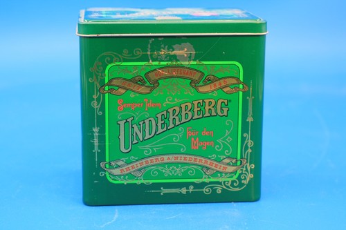 Vintage blechdose underberg - vintage,