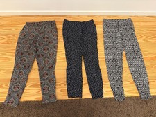 3x Stoffhosen Damen Lange Hose