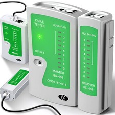 Kabeltester RJ45 RJ11 LAN Kabel Tester Patchkabel Netzwerkkabel Werkzeug  Retoo