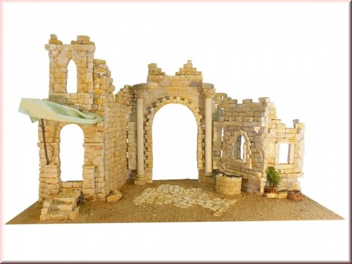 Krippenbausatz palmyra - krippenbausatz,