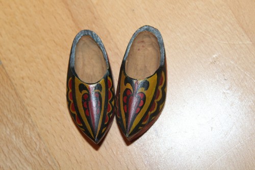 Miniatur clogs holzschuhe - miniatur,