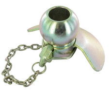 2er Set Fangkugeln mit Schale Unterlenkerkugel Kugelfangschale Kat. 2 