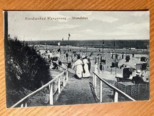 Alte Ansichtskarte 1920 Wangeroog, Nordseebad, Strandleben