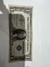 1 $ One Dollar Silber