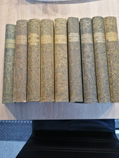  Ludwig Ganghofer, 9 Bände - Verlag Theodor Knaur Nachf. Berlin - 1915 bis1930