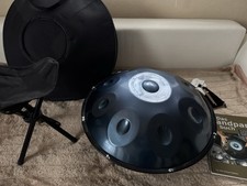 Handpan mit Zubehör
