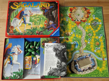Sagaland - Ravensburger 1994 - Brettspiel Familienspiel Märchen Memory Retro