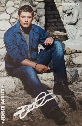 Jensen ackles autogrammkarte - jensen,