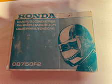 Honda CB 750 F2 Handbuch owners manual Betriebsanleitung 37MW3600 handbook
