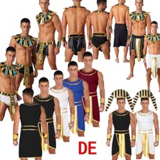 DE Herren Ägyptisches Pharao Ramses Pharaokostüm Pharao Ägypten Antike Halloween