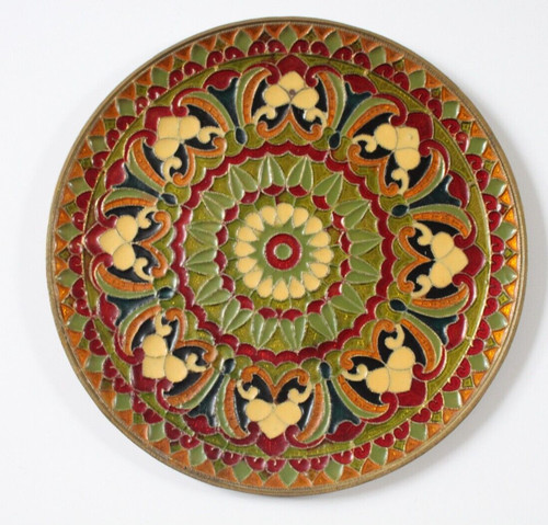 Wandteller metall goldfarben - wandteller,