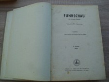 Funkschau 1955 gebunden mit