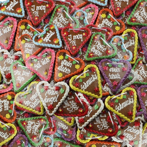 140x frische lebkuchen - frische, herzen