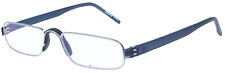 Schmale Lesebrille Rodenstock ProRead 2180 C in Grau / Blau inkl. Stecketui