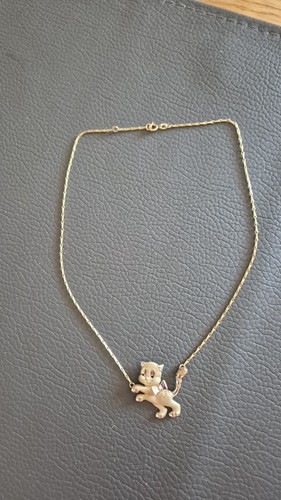 Halskette katze silber - katze,