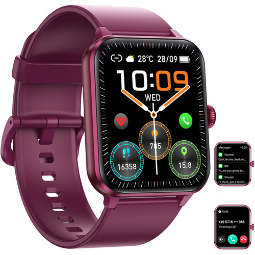 Damen herren smartwatch mit - damen,