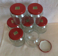 7 gleiche mittel-große Einmachgläser Schraub-Gläser Twist-Off  ca. 550 ml