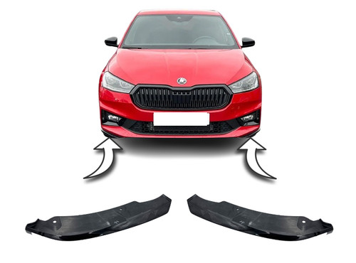 Front stoßstangen spoiler - front,