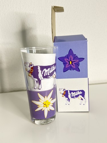 Milka glas milchglas - milka, trinkglas