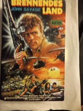 Brennendes Land - Pacific Video Plus, Grosses VHS Verleihcover