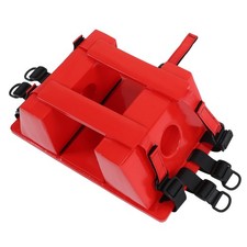 Spine Board Kopf Wegfahrsperre