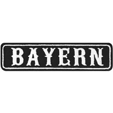 BAYERN Aufnäher Biker Patch
