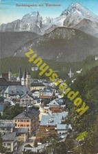 Berchtesgaden ortsansicht - ak,