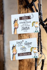 Schild Rechteckig Spruch