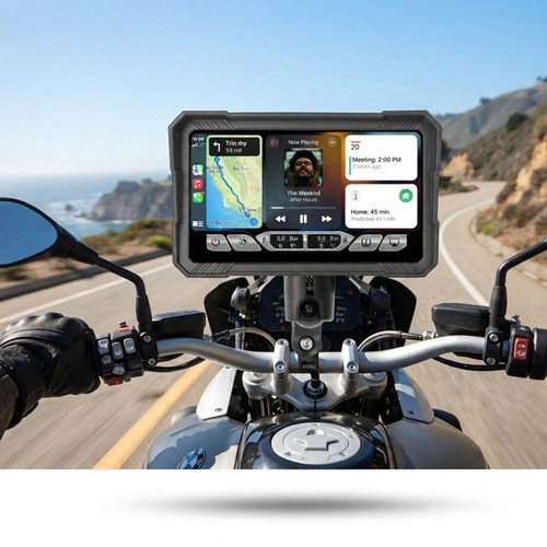 Autoradio motorrad apple - 5",
