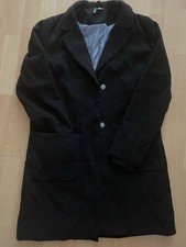 H&M Blazer Mantel Schwarz 38
