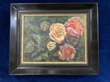 Original Ölgemälde Rosen v