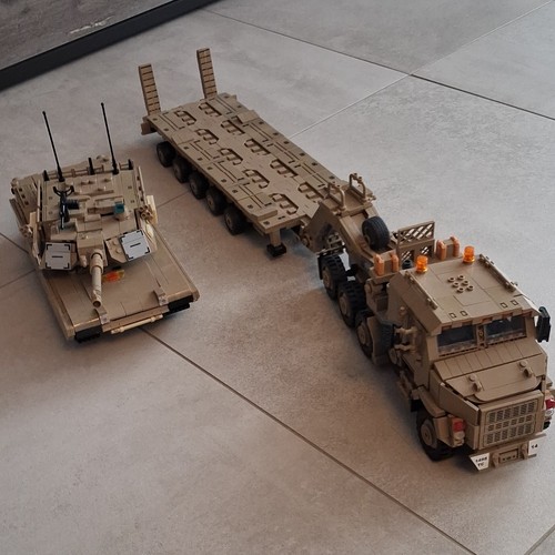 Panzer mit transporter modell - mit,