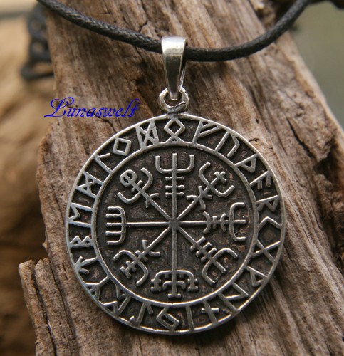 Vegvisir medaillon - vegvisir,