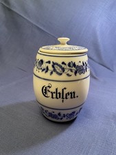 Aufbewahrungsdose mit Deckel für Erbsen im Zwiebelmuster-Dekor Dose Küchendose