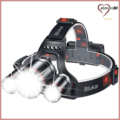 Blukar stirnlampe led 8000 - stirnlampe,
