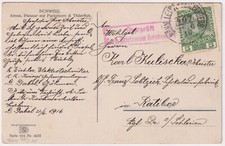 Österreich Feldpost WK 1