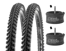 2 x Kenda Reifen ATB/MTB Fahrradreifen 26 Zoll 26x1.95 50-559 inkl. AV Schläuche