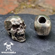 Messing skull groß - skull,