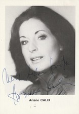 Ariane Calix, orig sign AK
