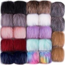 Pompons, Fellbommel, Tasche