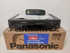 Panasonic NV-HD650 Hi-Fi VHS Videorecorder in OVP inkl. Fernbedienung